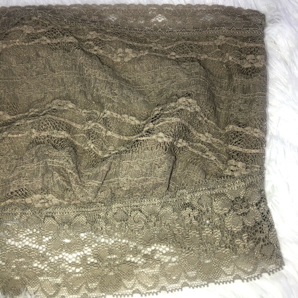 Intimately FP Lace Trim Bandeau taupe - Picture 5 of 10